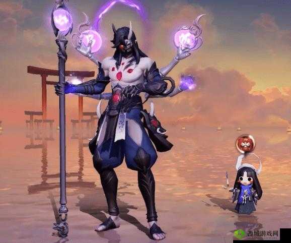 决战平安京夜叉新皮肤闇昧妄语,黑暗中的神秘诡谲