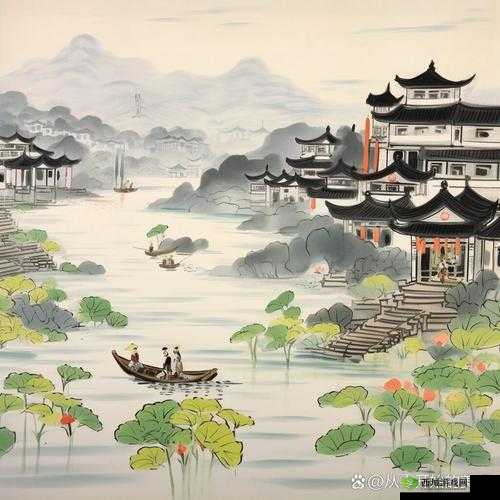 江南百景图，绘就水墨长卷中的杭州风韵