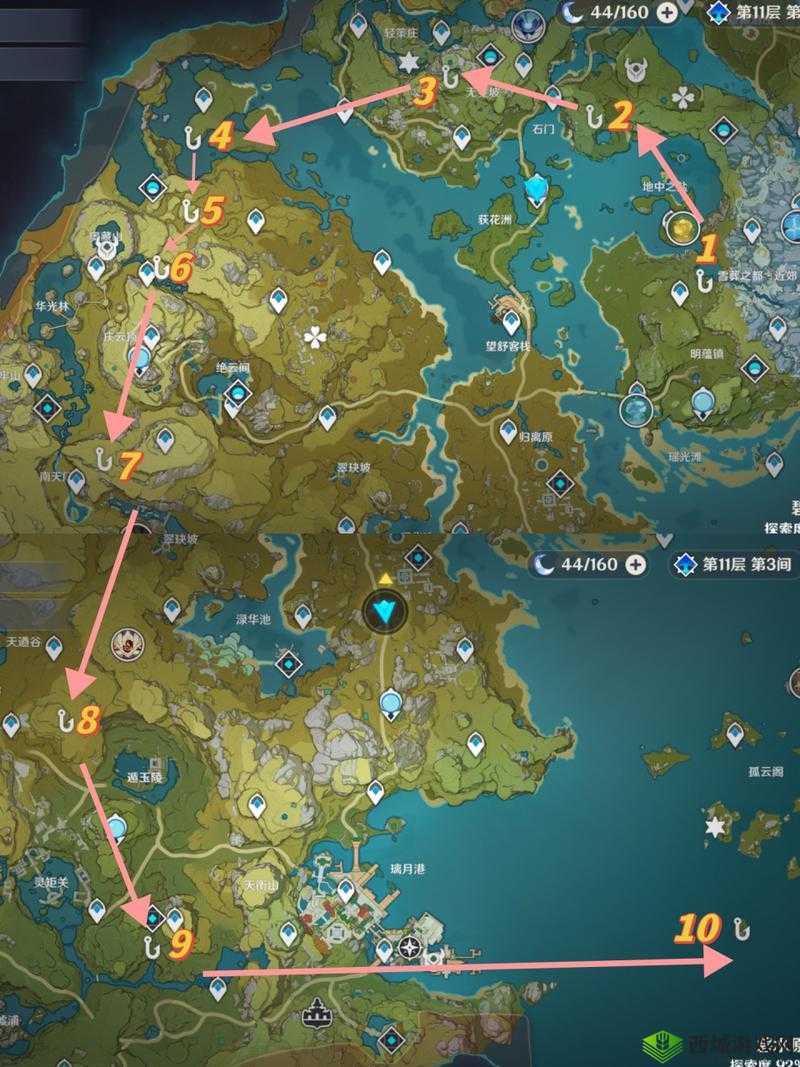 原神探索明蕴镇任务全攻略,解锁宝藏与成就