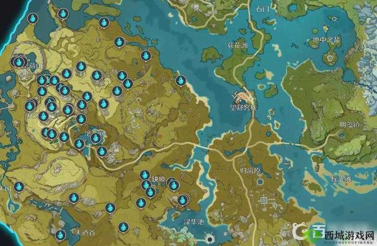 原神水晶矿挖矿路线攻略与探索之旅