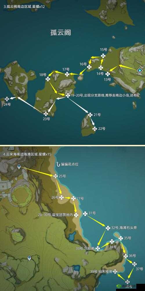 原神星螺刷新位置一览，资源管理的高效指南