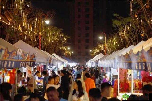 百姓阁不夜城综合入口:繁华盛景与多元体验的汇聚之地