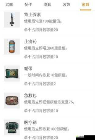 绝地求生刺激战场药品妥善分配，资源管理中的关键策略