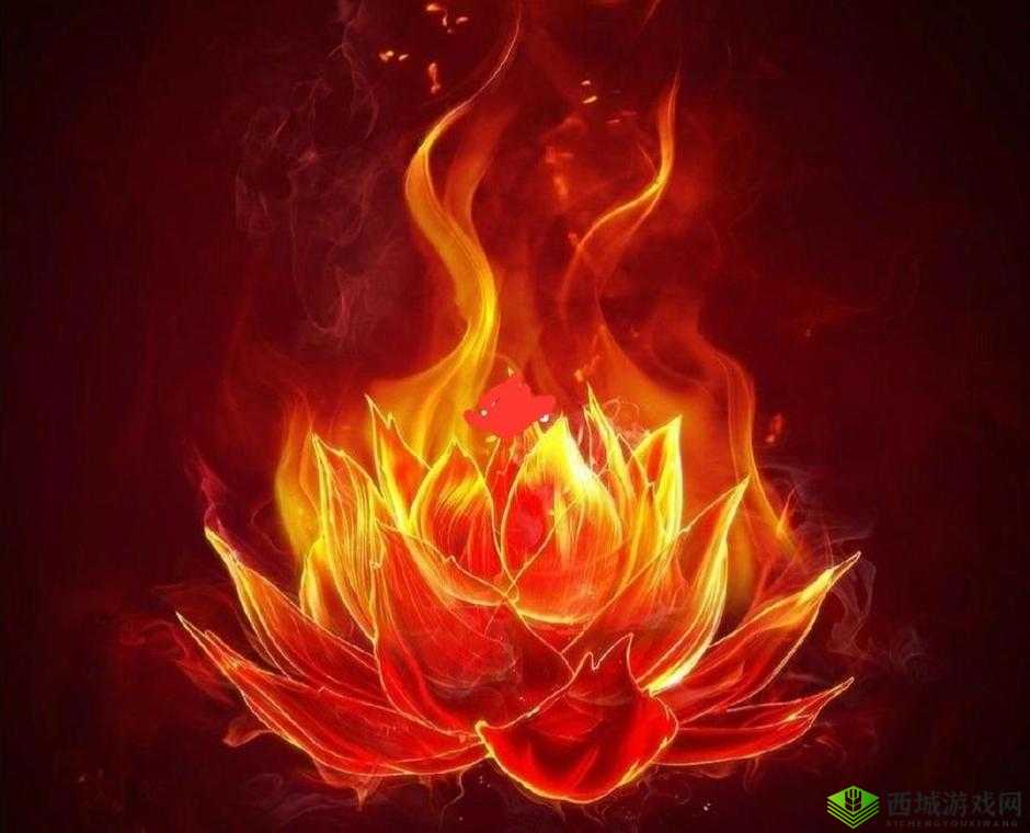 赤焰童子，红莲业火中的烈焰之灵