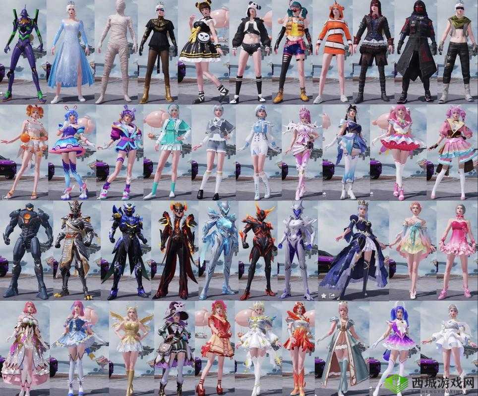 绝地求生全军出击，女性角色时装搭配秘籍，让你战场也时尚