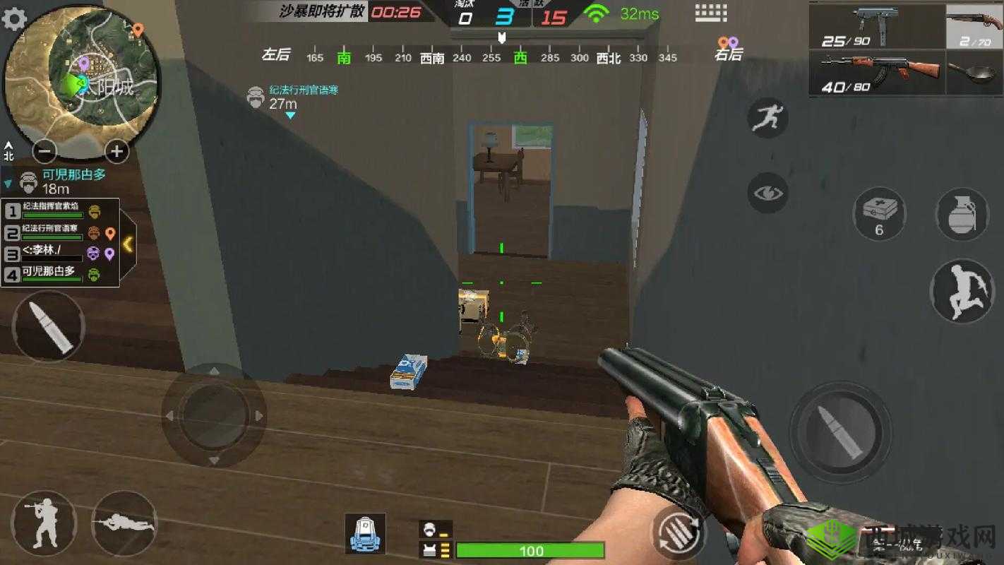 CF手游荒岛特训绿地海峡村打法深度解析