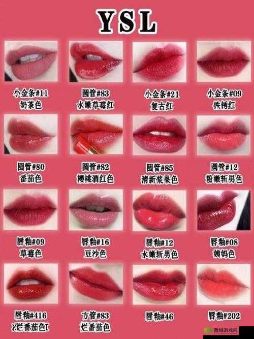 YSL 适合亚洲人的色号，你不能错过的美丽秘诀
