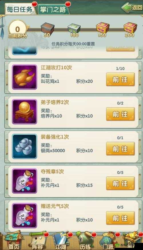 大掌门2新手入门全攻略