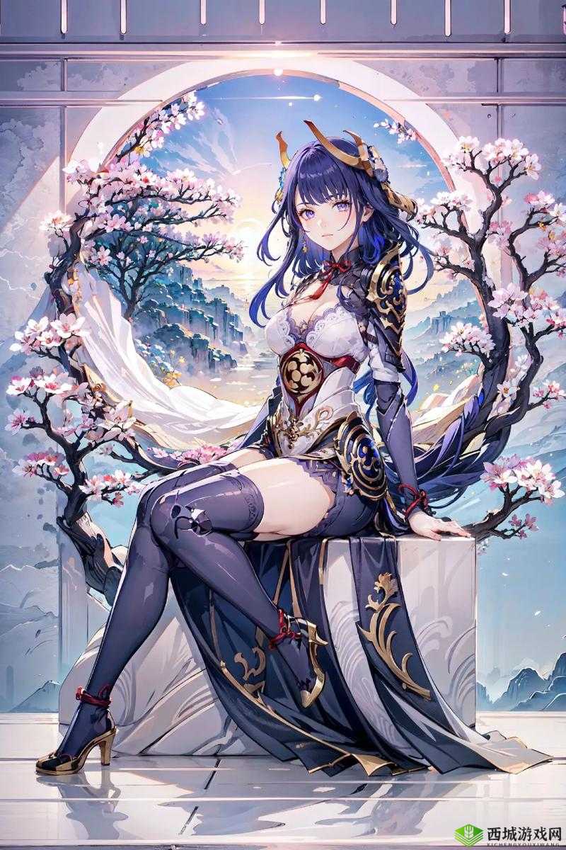 八重神子雷电将军开襟之神秘魅力展现