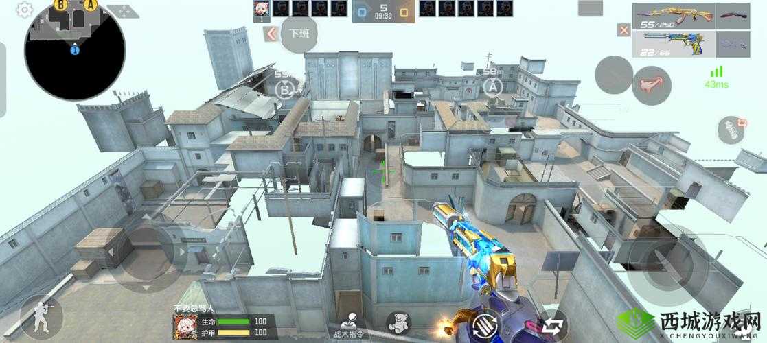 CF手游荒岛特训小地图改版，小地图实战作用分享