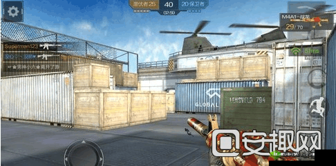 CF手游海崖村地形俯瞰图及二层建筑蹲守攻略分享