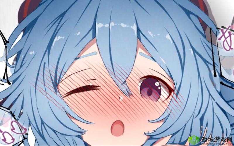 甘雨流眼泪翻白眼流口水流眼泪图片：美丽与脆弱的交织