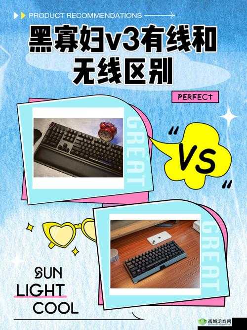 黑寡妇 V3 有线与无线区别大揭秘:性能表现各不同