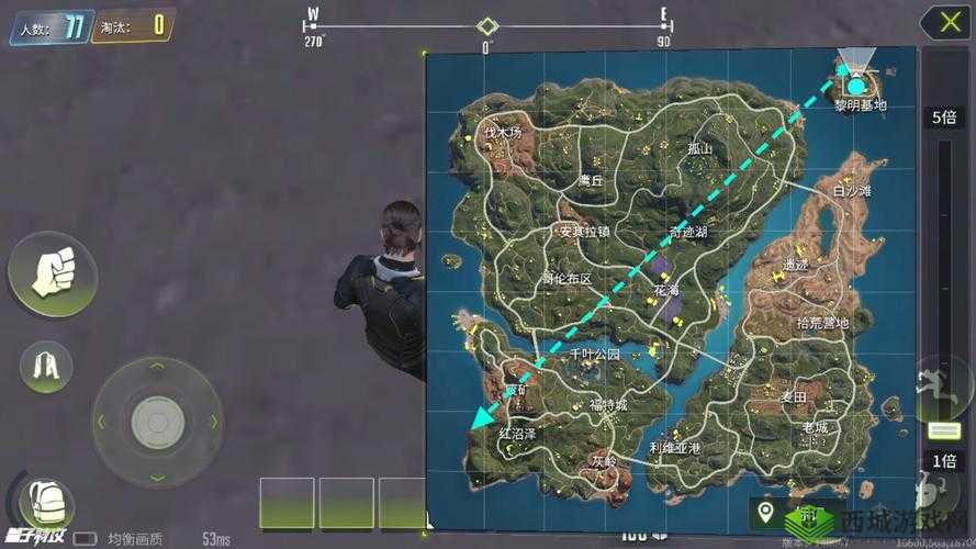 量子特攻,地图缩放与查看技巧全揭秘