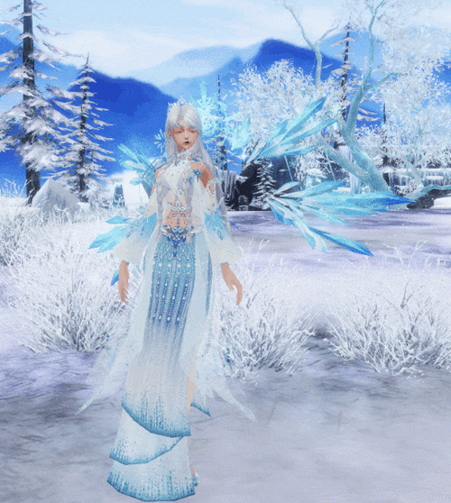冰雪奇缘，天龙八部手游冰雪季时装图鉴大揭秘