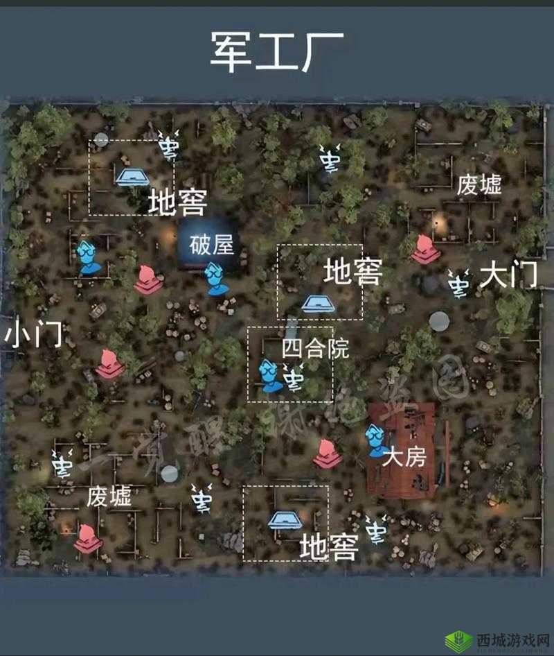 第五人格军工地窖位置一览，哪里容易刷
