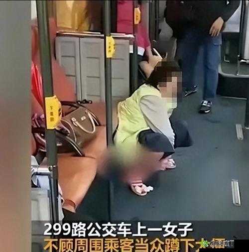 震惊女子竟在公车上做出这种事