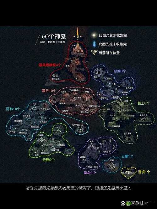 光遇天空王国探索指南，位置、路径与资源管理