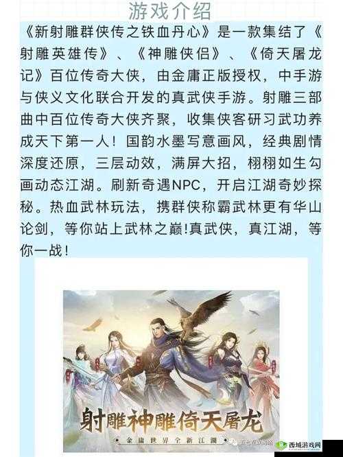 新射雕群侠传之铁血丹心怎么占城 占城方法介绍