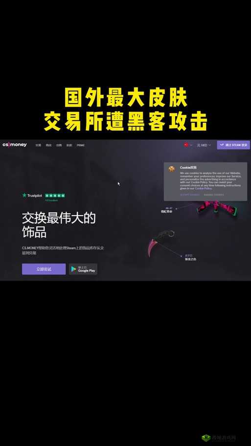 俄罗斯卖 csgo 的网站如何免费进入？这其中有何技巧和方法？