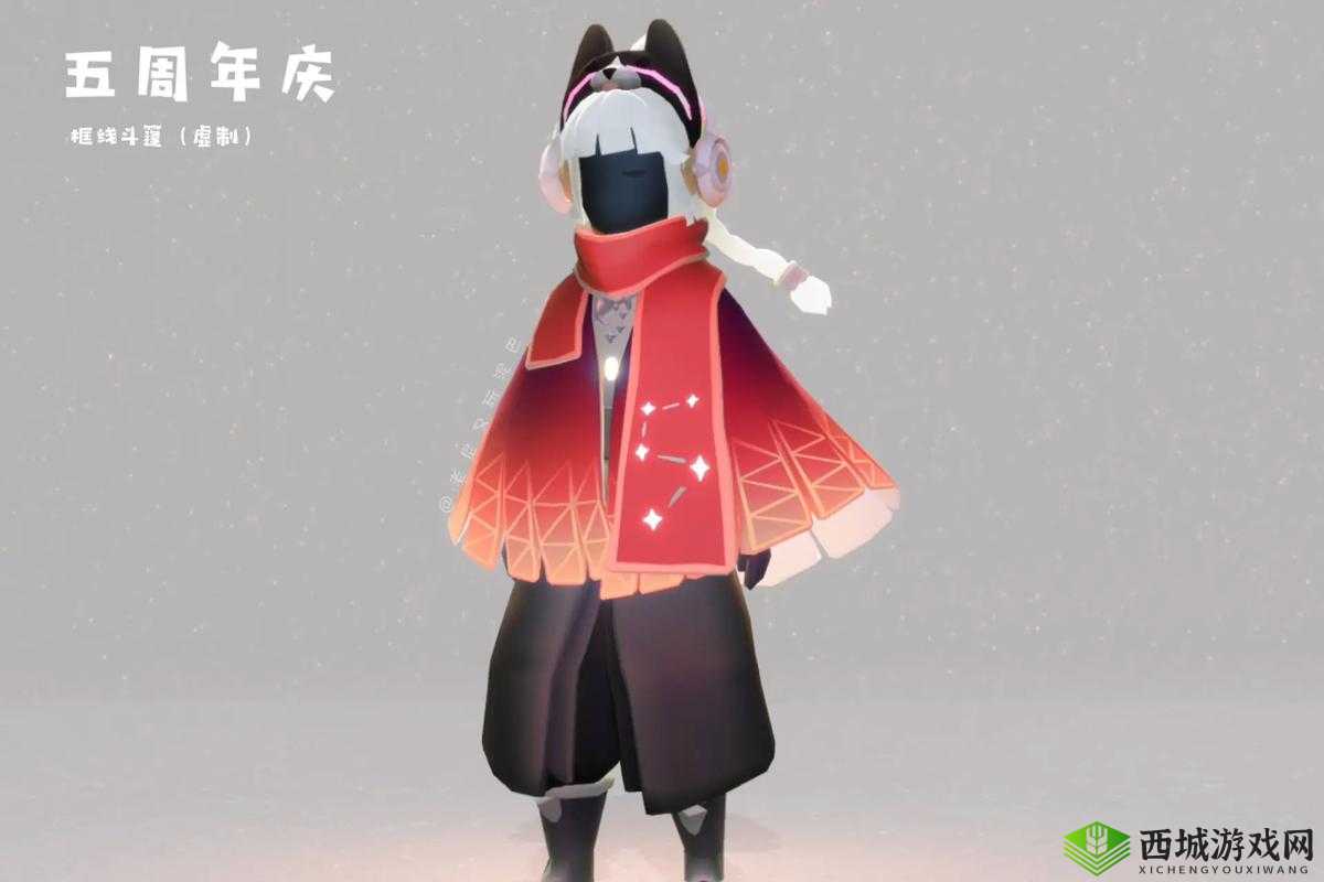 光遇红色金边斗篷，归属季的璀璨遗珠