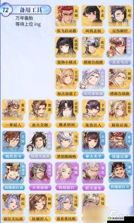 三国志幻想大陆阵容推荐，武将阵容搭配大全