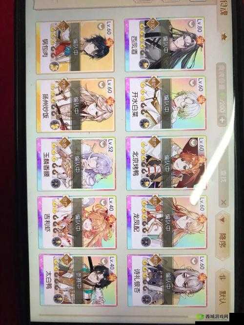 食物语糖醋沅白阵容搭配选择攻略介绍