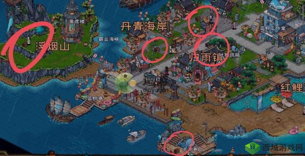 烟雨江湖隐藏宝藏在哪？所有地图宝藏坐标位置介绍及玩法革命预测