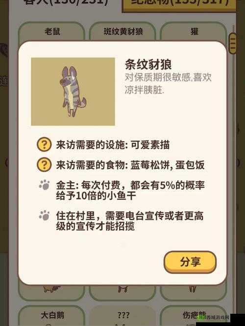 动物餐厅牙印拖鞋解锁条件介绍及获得攻略