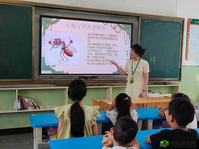 生物老师拿自己当做繁衍例子：课堂独特示范