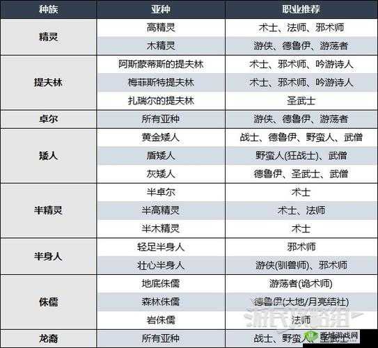 《博德之门3》精灵职业选择与成长策略