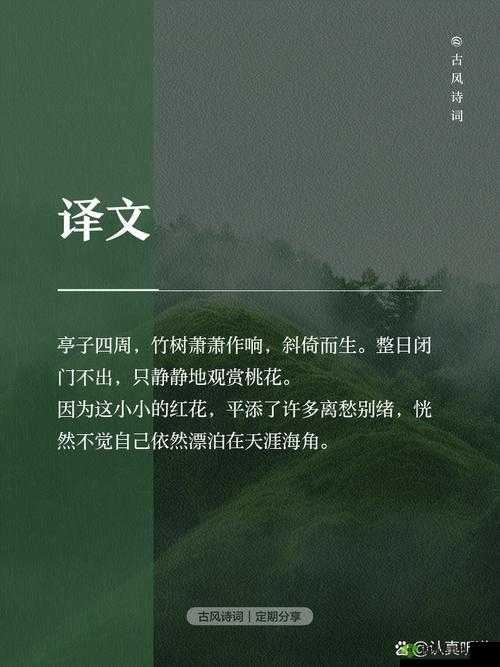 洞内泉滴滴洞外草萋萋：杜甫笔下的自然美景与诗意生活探秘